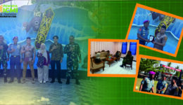 Pemuda ICMI Kalimantan Utara Audiensi dengan Danyonif 18 Marinir Bahas Ketahanan Moral Generasi Muda